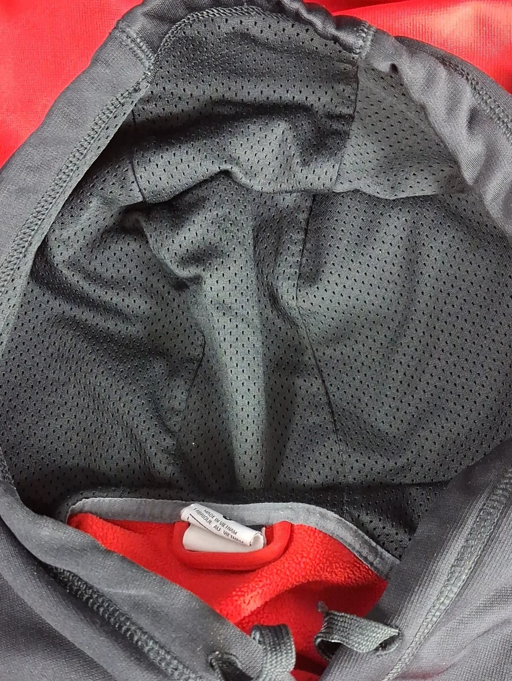 Nike Georgiq Bulldogs Therma Fit Red & Black Casual Activewear Lrg Hoodie
